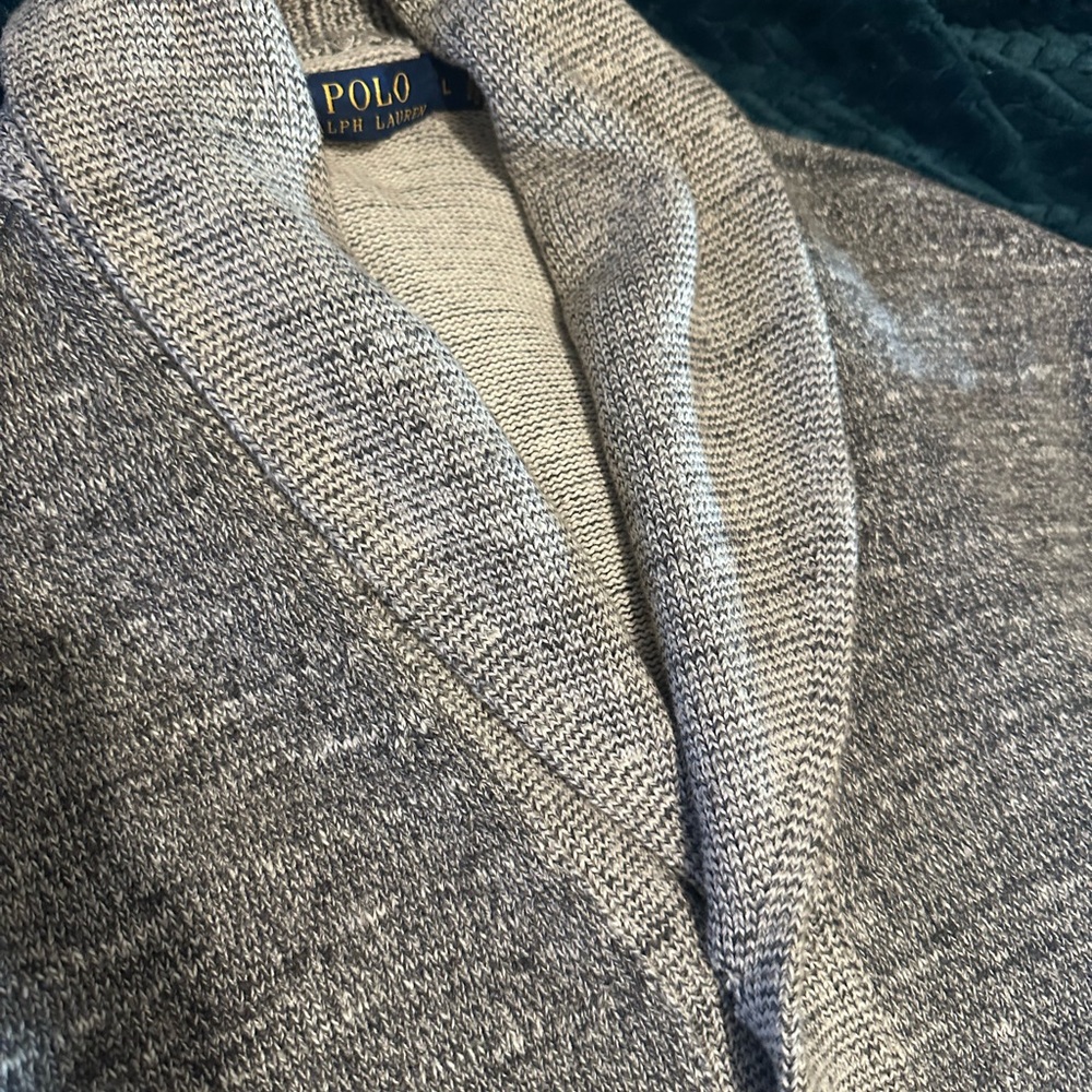 Ralph Lauren polo cardigan sweater - Picture 2 of 6